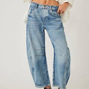 We the Free Barrel Leg Jean, Size 27